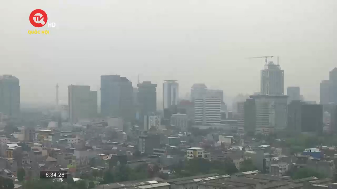 Chỉ số ô nhiễm không khí tại thủ đô Jakarta, Indonesia cao nhất thế giới