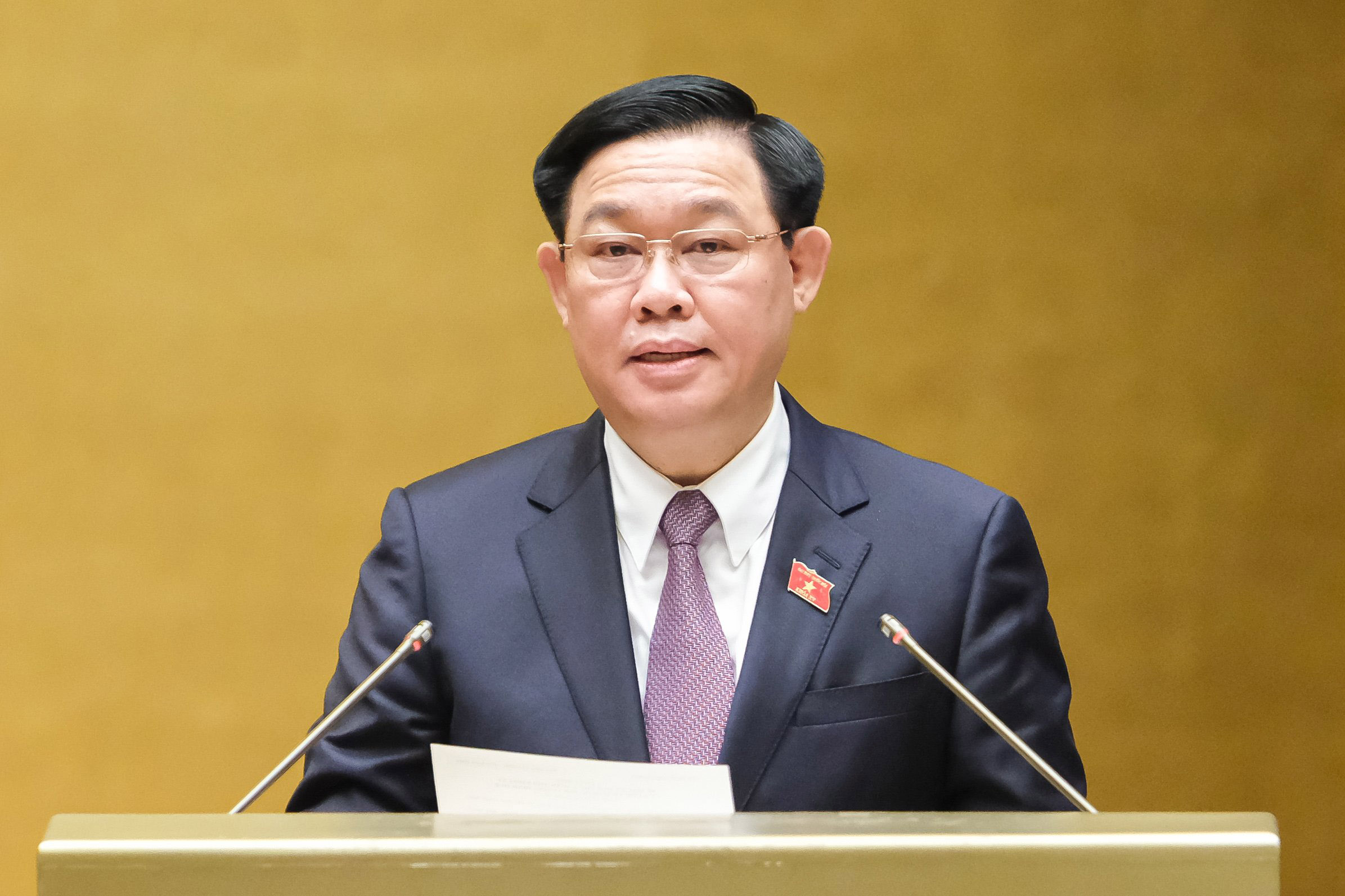 Chủ tịch Quốc hội Vương Đình Huệ: Cách chức Bộ trưởng Bộ Y tế vì những sai phạm nghiêm trọng trong vụ Việt Á