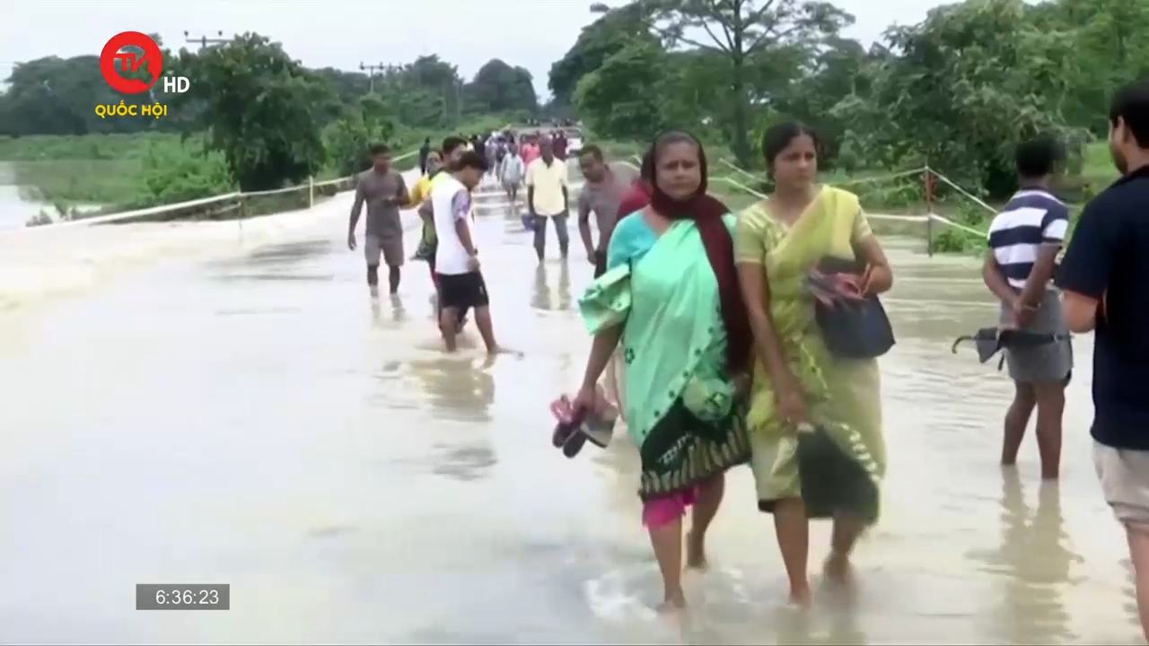 Ấn Độ: Lũ lụt nghiêm trọng, hàng triệu người phải di tản