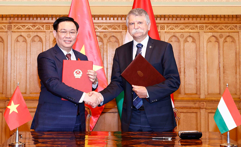 Thỏa thuận hợp tác Quốc hội Việt Nam và Quốc hội Hungary: Đưa quan hệ hai Quốc hội trở thành hình mẫu hợp tác nghị viện
