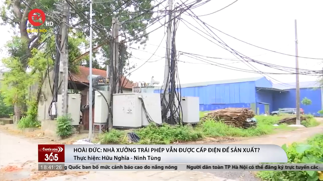 Hà Nội: Nhà xưởng trái phép vẫn được cấp điện để sản xuất, lãnh đạo địa phương nhận có thiếu sót