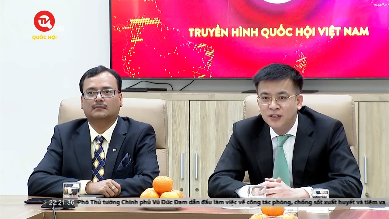 Tăng cường hợp tác giữa Truyền hình Quốc hội Việt Nam và Sansad TV Ấn Độ