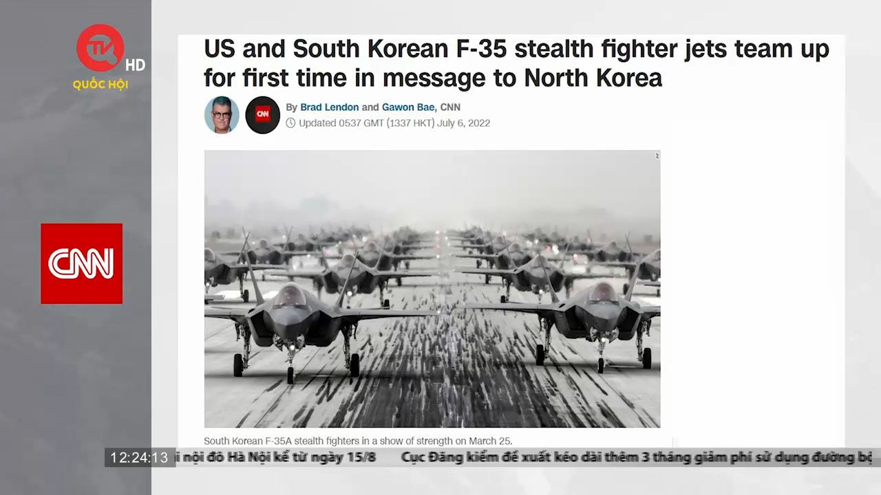 Điểm báo quốc tế ngày 7/7: Mỹ - Hàn Quốc bắt đầu tập trận chung