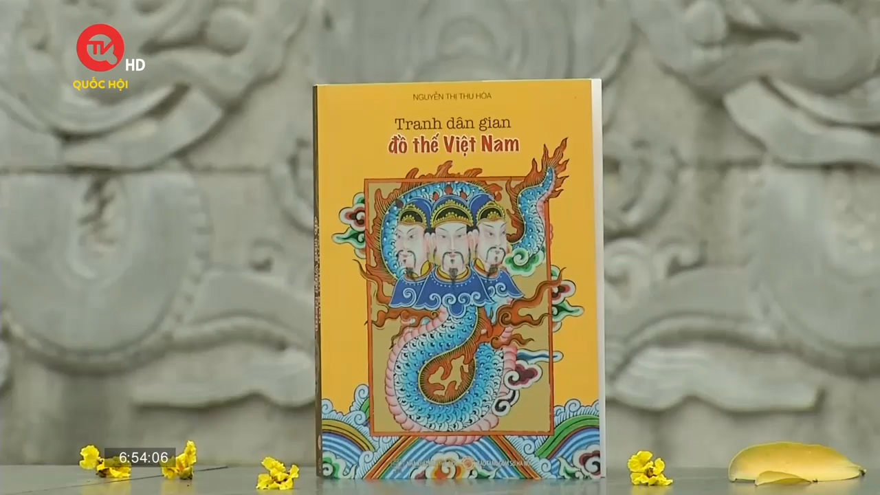 Cuốn sách tôi chọn: Tranh dân gian đồ thế Việt Nam - cuốn sách chứa đầy giá trị lịch sử và văn hóa