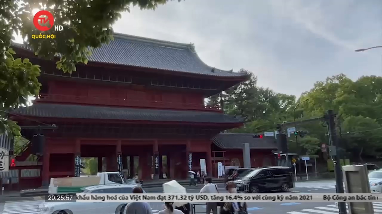 Lễ viếng ông Abe Shinzo diễn ra tại chùa ở Tokyo