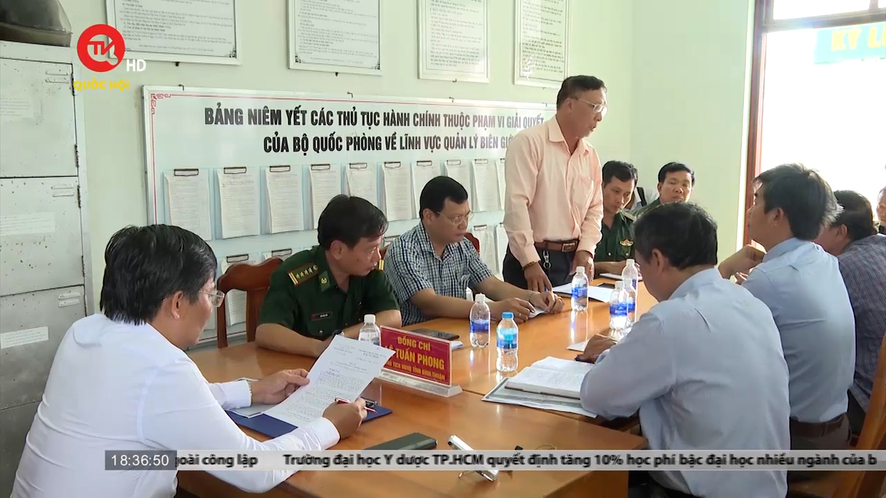 Tích cực tìm kiếm tàu cá và ngư dân mất tích trên biển Bình Thuận