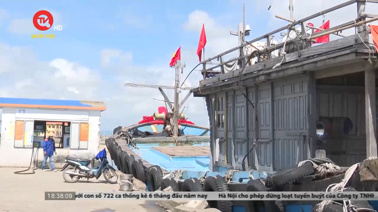 Thừa Thiên - Huế: Giá dầu “hạ nhiệt”, ngư dân tăng cường vươn khơi bám biển