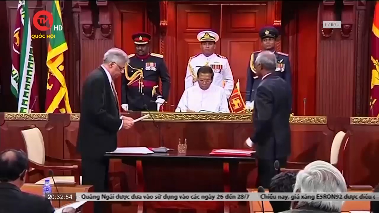Tân Tổng thống Sri Lanka tuyên thệ nhậm chức