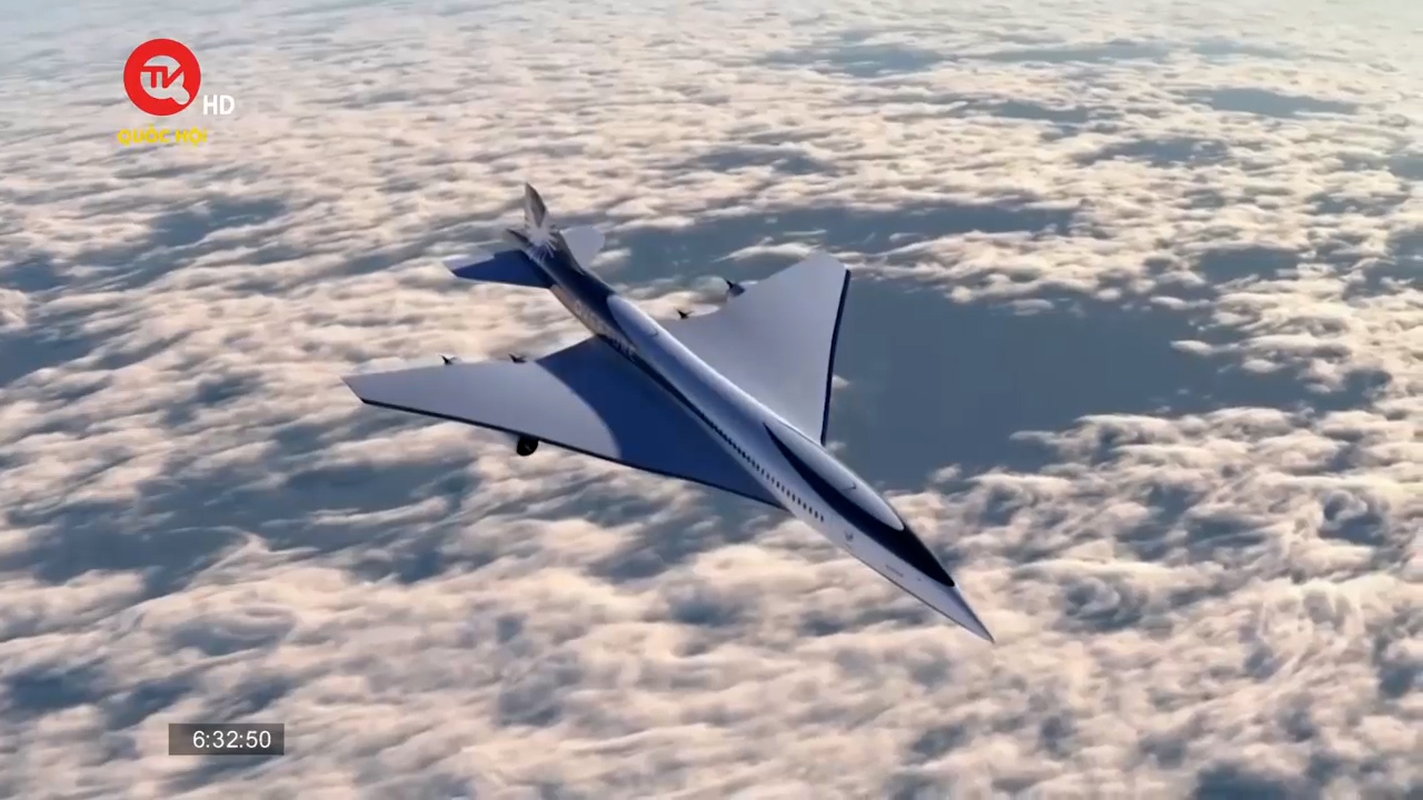 Máy bay phản lực siêu thanh thân thiện với môi trường