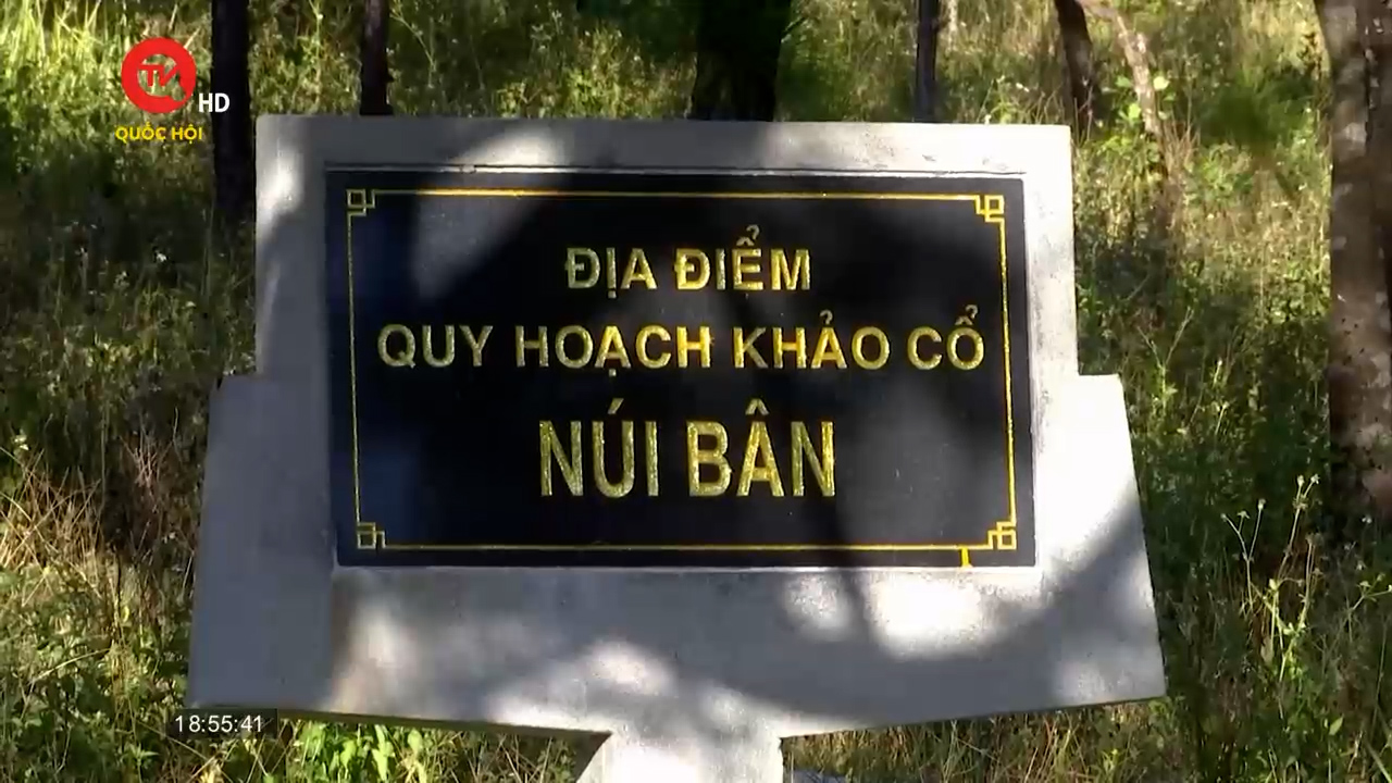 Thừa Thiên - Huế: Công bố kết quả khai quật, khảo cổ tại núi Bân