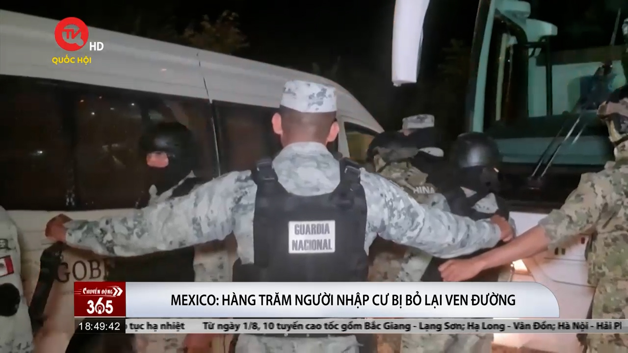 Cụm tin quốc tế 29/7: Mexico phát hiện hàng trăm người nhập cư trái phép bị bỏ lại ven đường