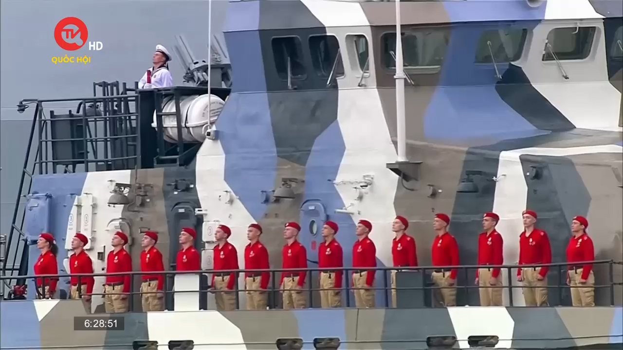 Nga duyệt binh kỉ niệm Ngày Hải quân