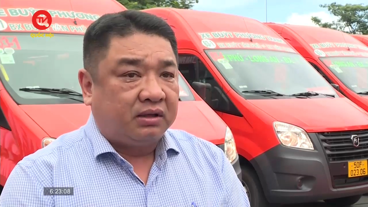 Tăng tuyến, tăng chuyến xe buýt trong Sân bay Tân Sơn Nhất để phục vụ nhu cầu đi lại của người dân