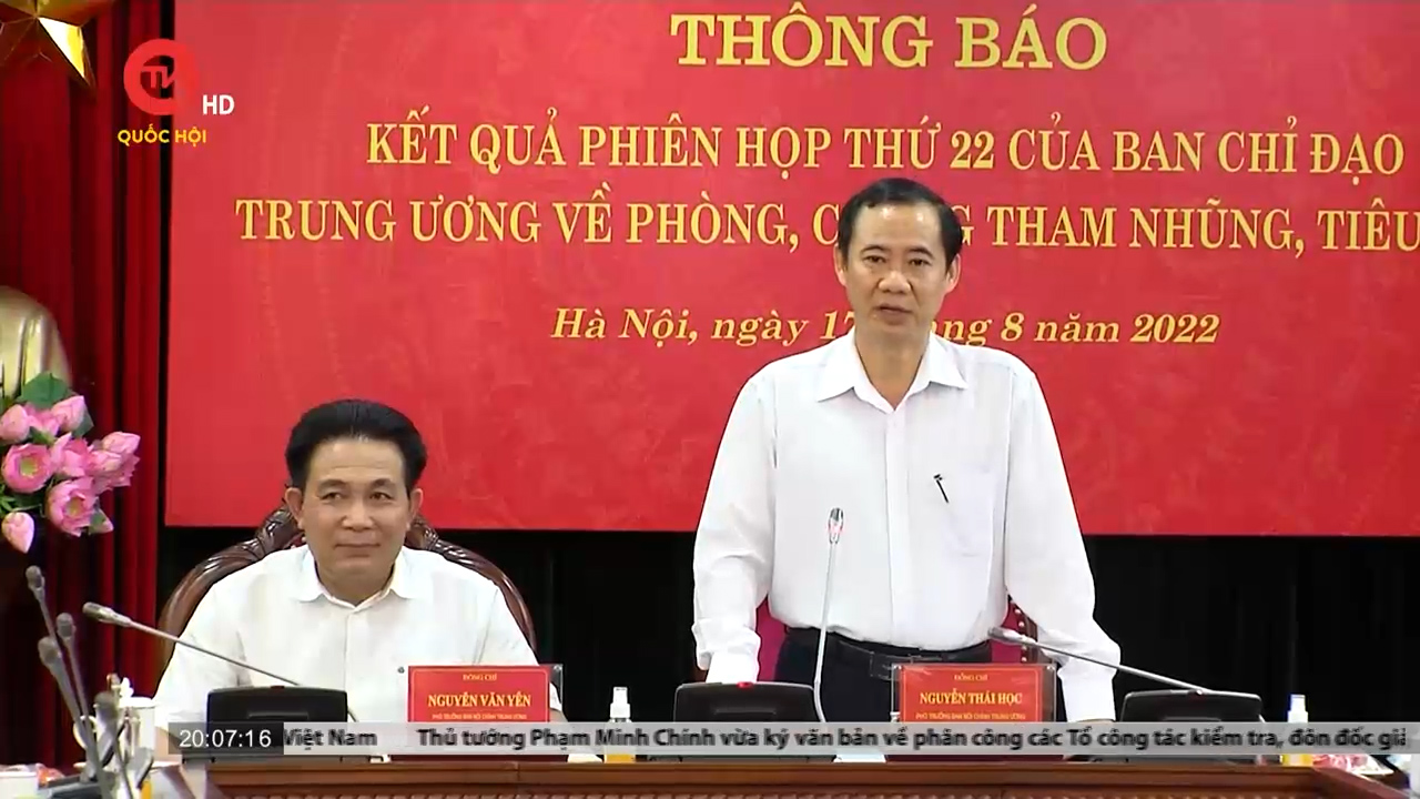 Thống nhất chủ trương xử lý sai phạm trong "đại án" Việt Á