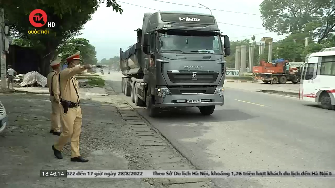Hà Nội: Xe tải cơi nới thành thùng dần “biến mất” sau gần 2 tháng CSGT ra quân xử lý