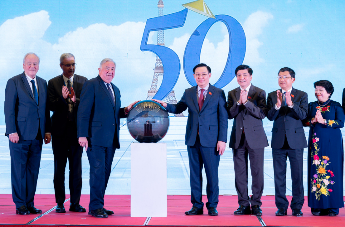 Khởi động các sự kiện kỷ niệm 50 năm quan hệ ngoại giao Việt Nam - Pháp