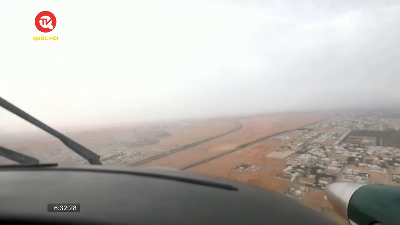 Hành trình tạo mưa nhân tạo ở UAE