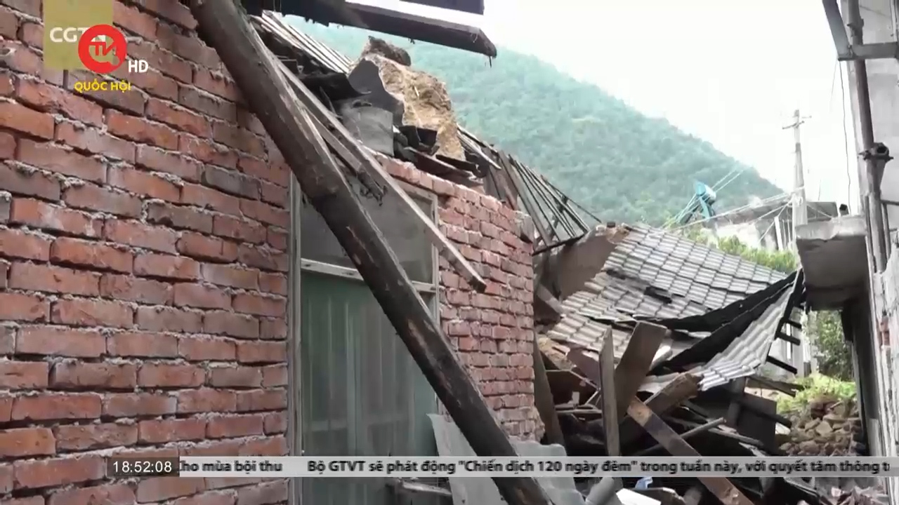 Đã có 74 người chết do động đất ở Tứ Xuyên, Trung Quốc