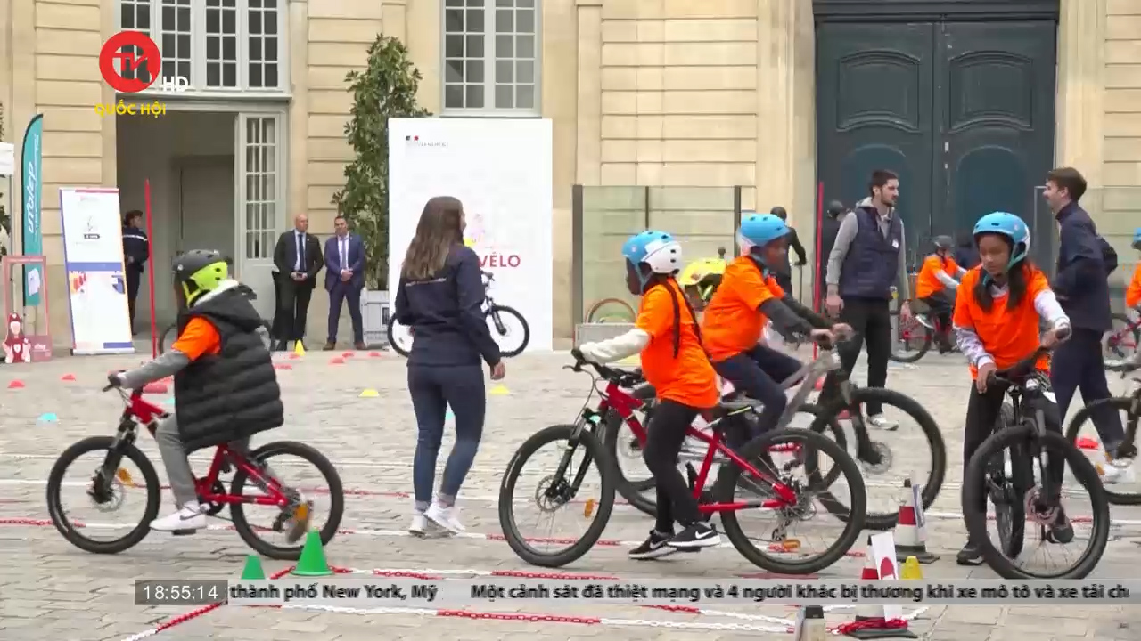 Pháp mở rộng hạ tầng cho xe đạp
