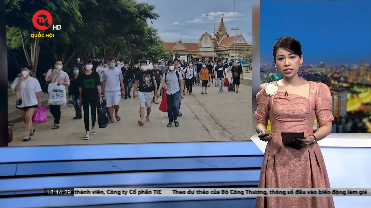 Kiên Giang: Tiếp nhận 226 công dân Việt Nam từ Campuchia về nước