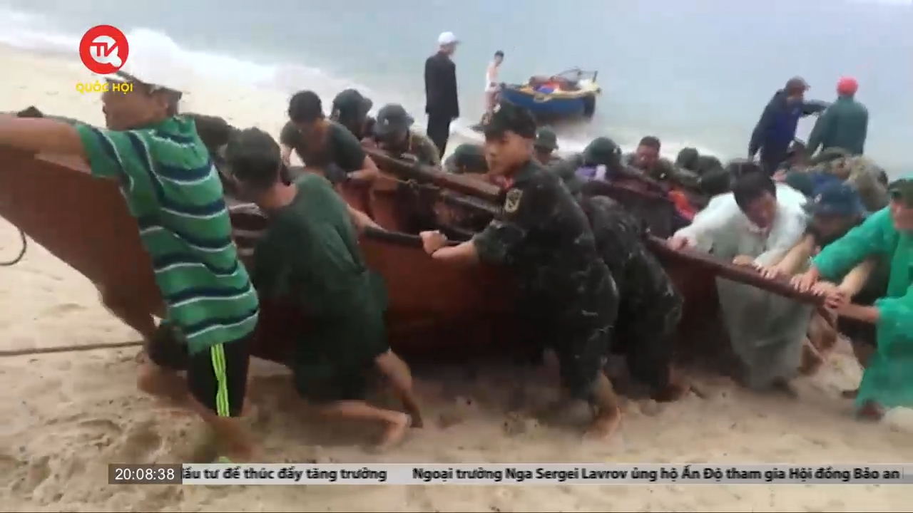 Ứng phó bão Noru: Cù Lao Chàm sơ tán 100% hộ dân ven biển﻿, hộ dân có nhà ở không kiên cố trước 15h ngày 27/9