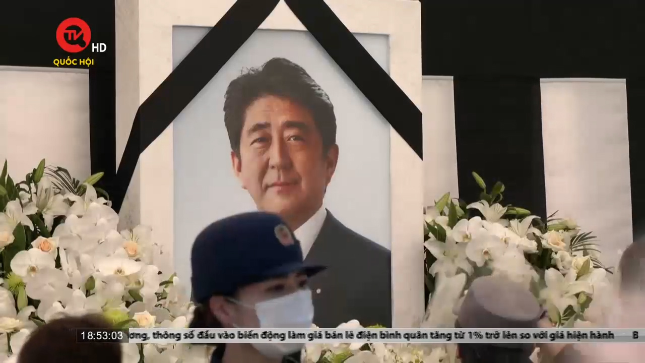 Đông đảo người dân tại Nhật Bản tới viếng cố Thủ tướng Abe Shinzo