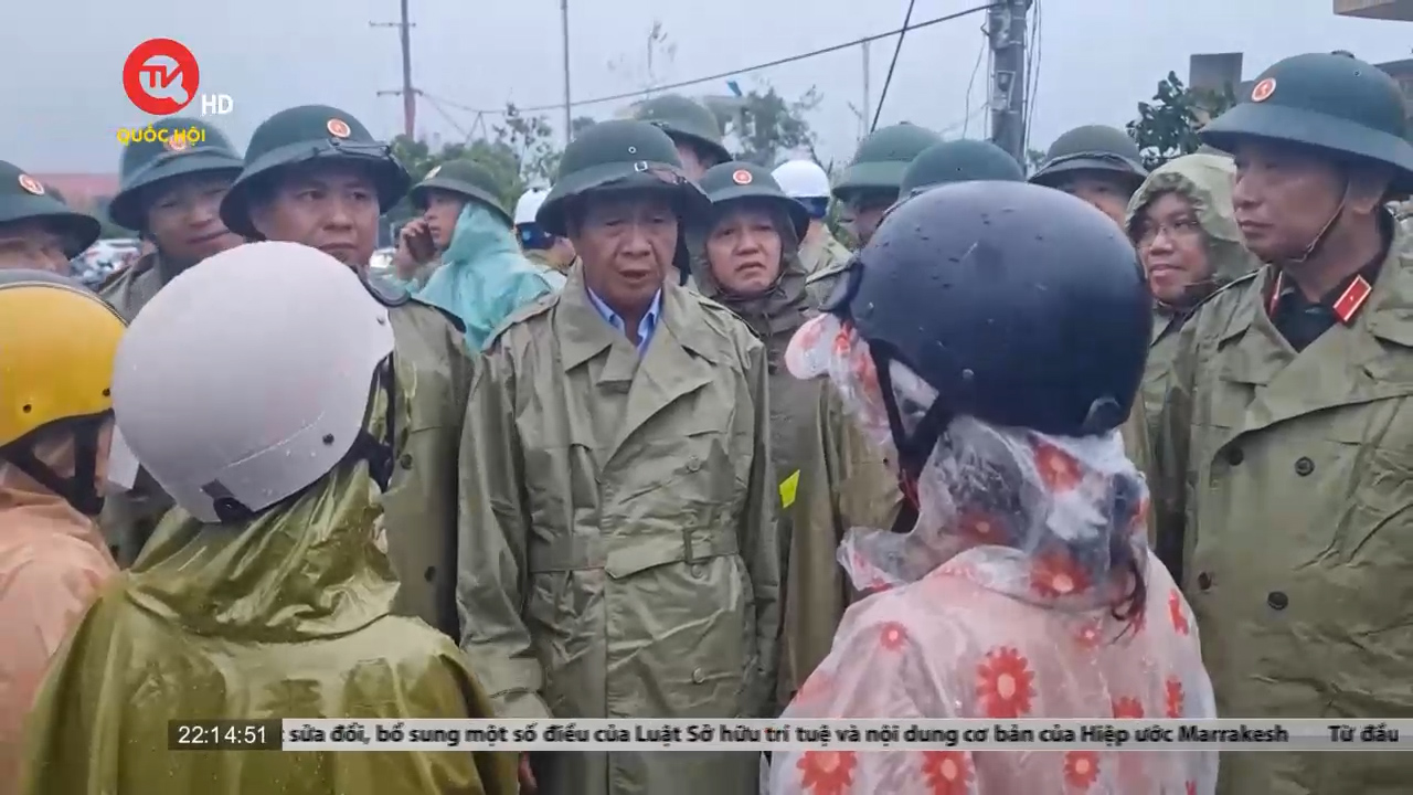 Phó Thủ tướng Lê Văn Thành: Đảm bảo tối đa tính mạng người dân trong cơn bão Noru