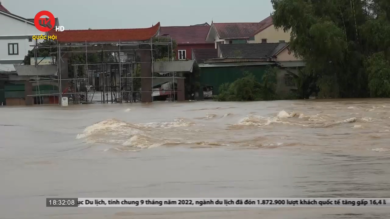 Hoàn lưu bão Noru gây mưa lớn, làm 3 người chết và mất tích ở Nghệ An