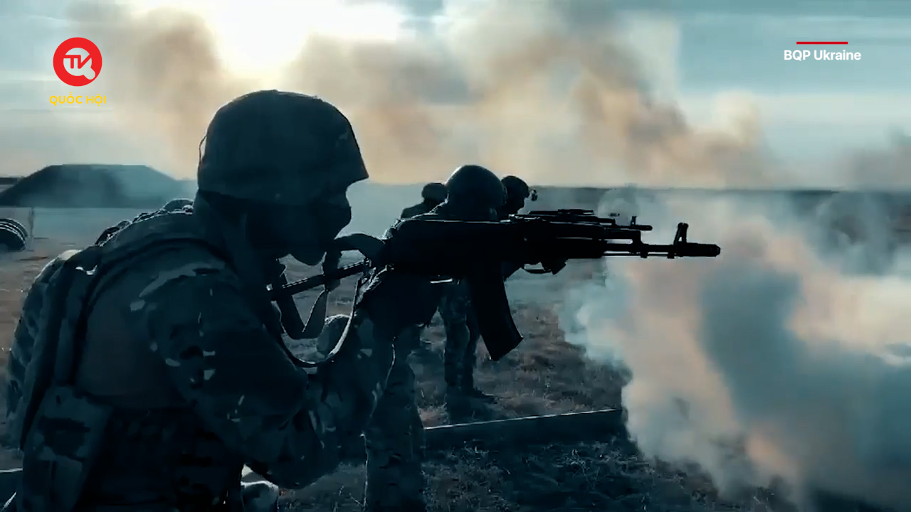Quân đội Ukraine gửi video cảnh báo đến Belarus