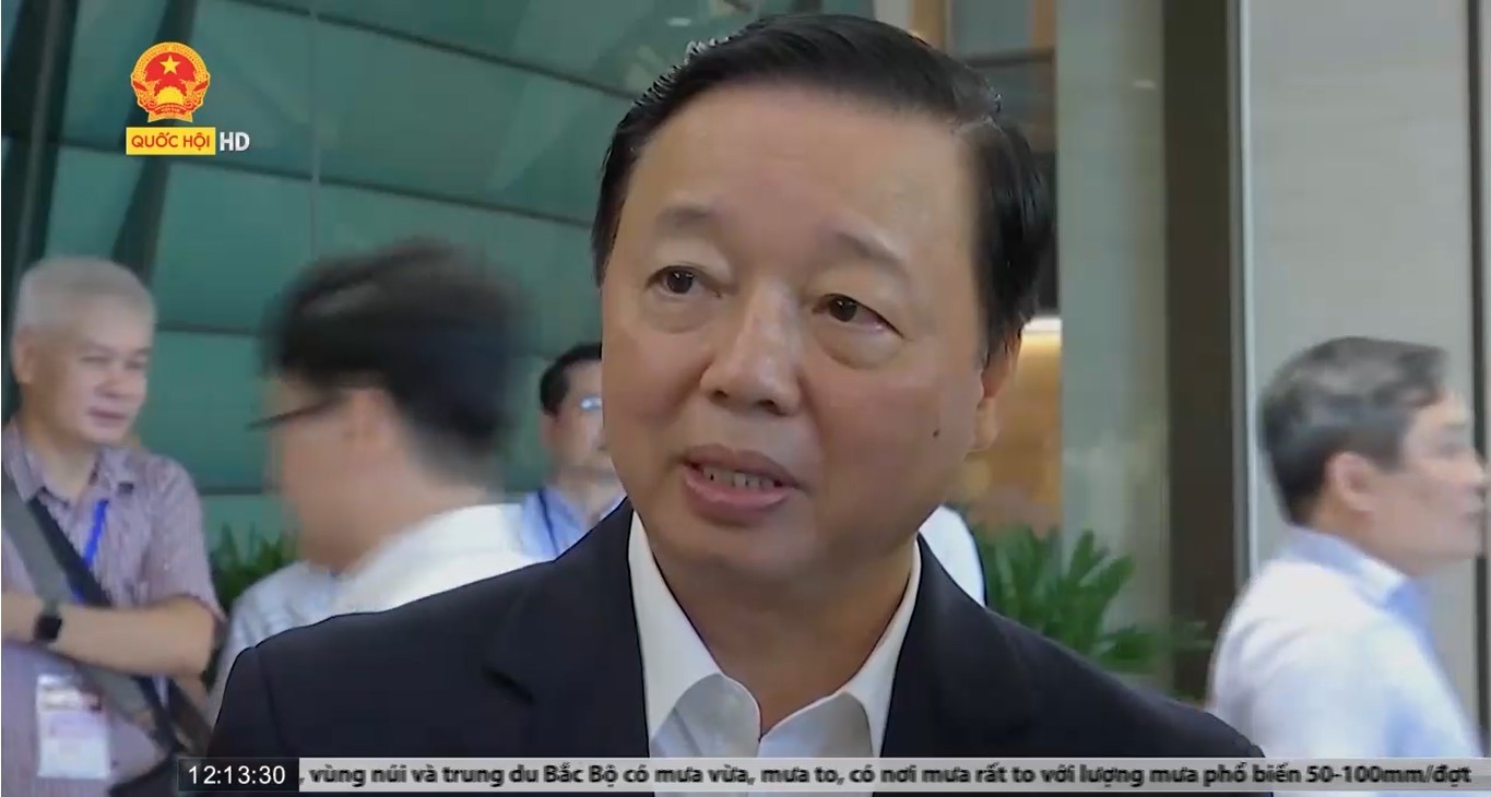 Bộ trưởng Trần Hồng Hà: Hà Nội cần dự án tổng thể khắc phục tình trạng cứ mưa là ngập
