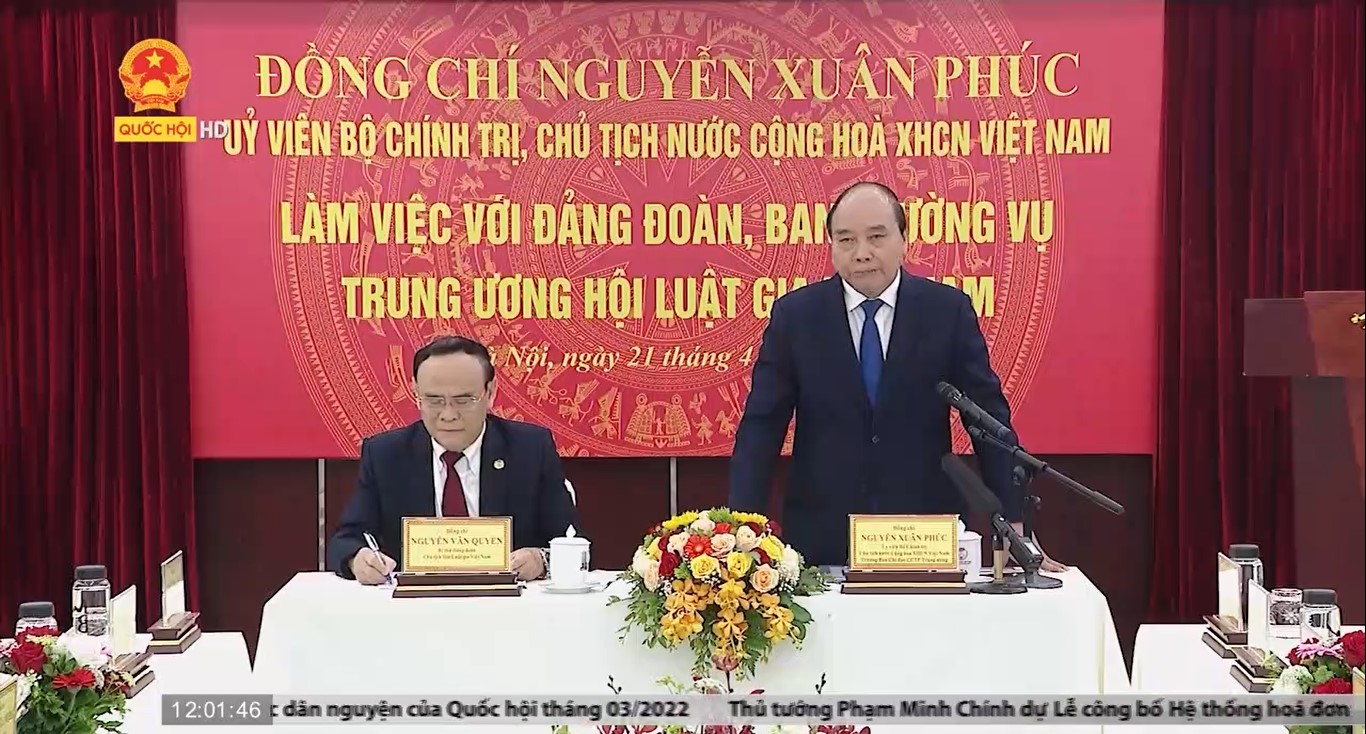Hội Luật gia Việt Nam đã góp ý trên 158.000 lượt vào các dự thảo văn bản quy phạm pháp luật