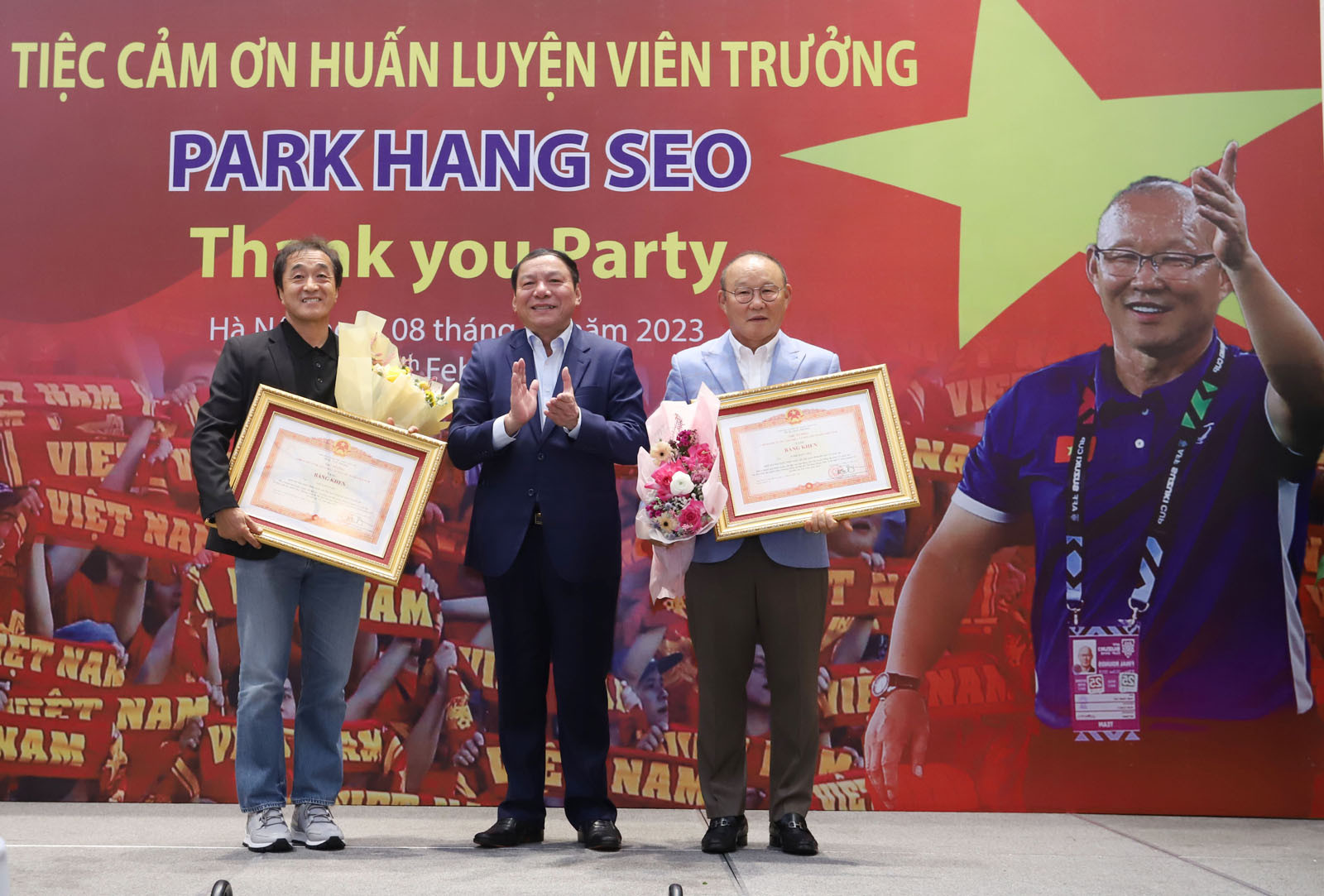 VFF tổ chức tiệc tri ân HLV Park Hang Seo
